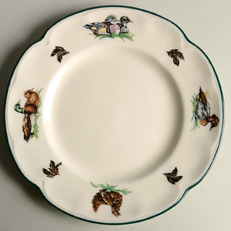 Brookshire (Made in England, Earthenware) Dessert/Pie Plate by Johnson Brothers-1