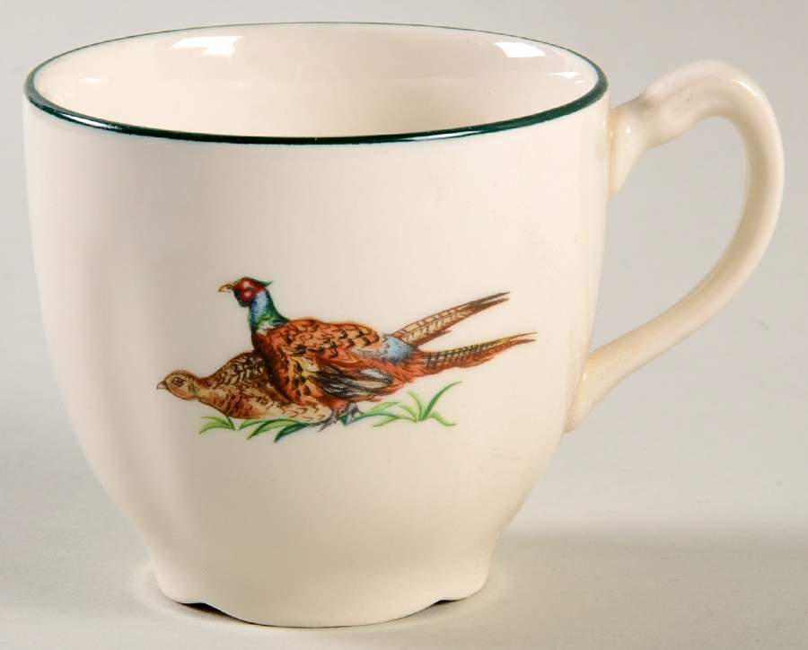 Brookshire (Made in England, Earthenware) Flat Cup by Johnson Brothers-1