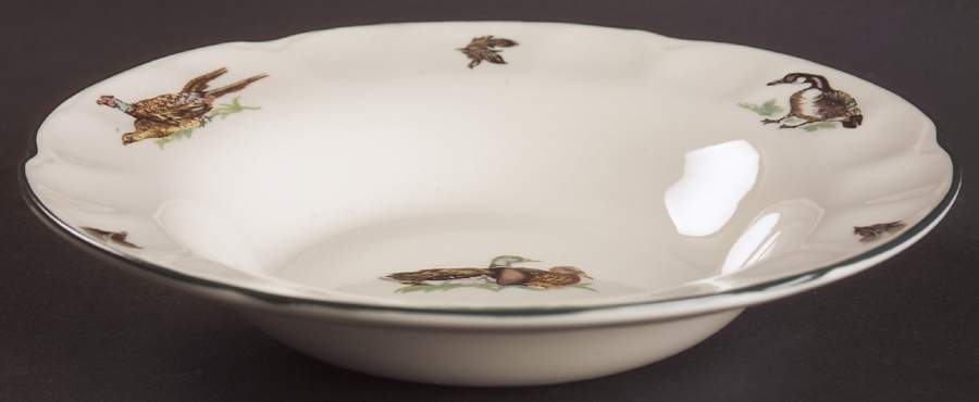 Brookshire (Made in England, Earthenware) Rim Soup Bowl by Johnson Brothers-1