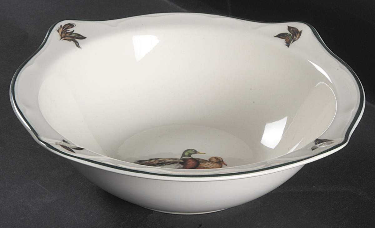 Brookshire (Made in England, Earthenware) 8" Round Vegetable Bowl by Johnson Brothers-1
