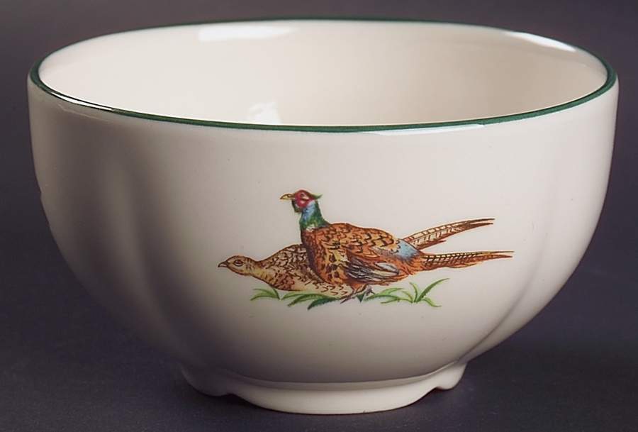 Brookshire (Made in England, Earthenware) Open Rice/Sugar Bowl by Johnson Brothers-1