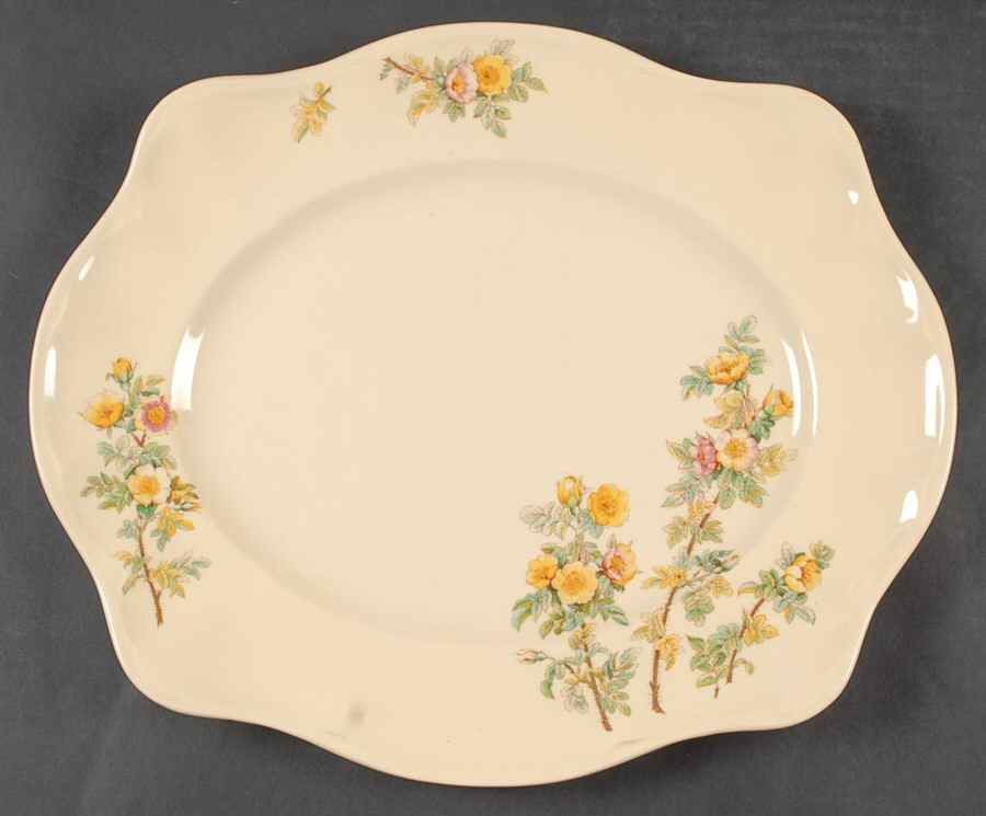 Buttercup 14" Oval Serving Platter by Johnson Brothers-1