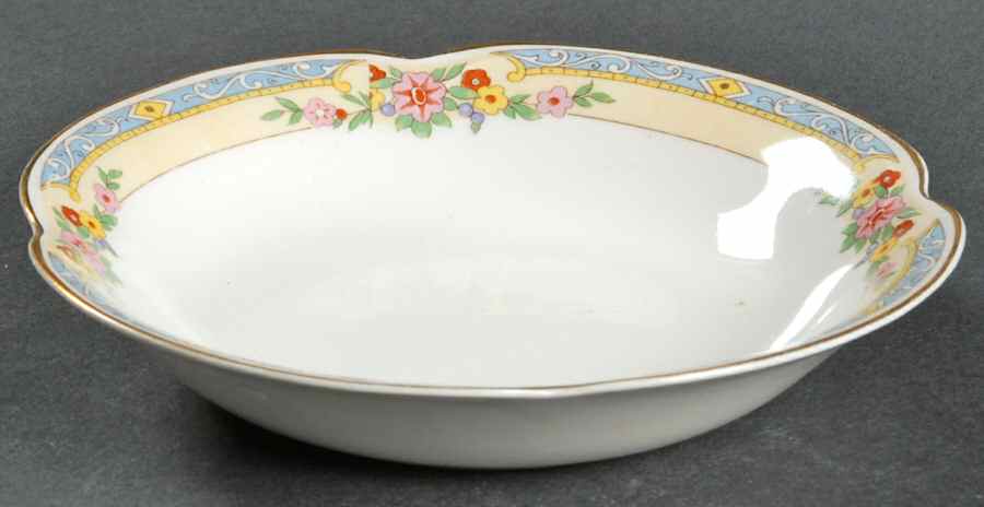 The Cambridge (Scalloped) Fruit/Dessert (Sauce) Bowl by Johnson Brothers-1