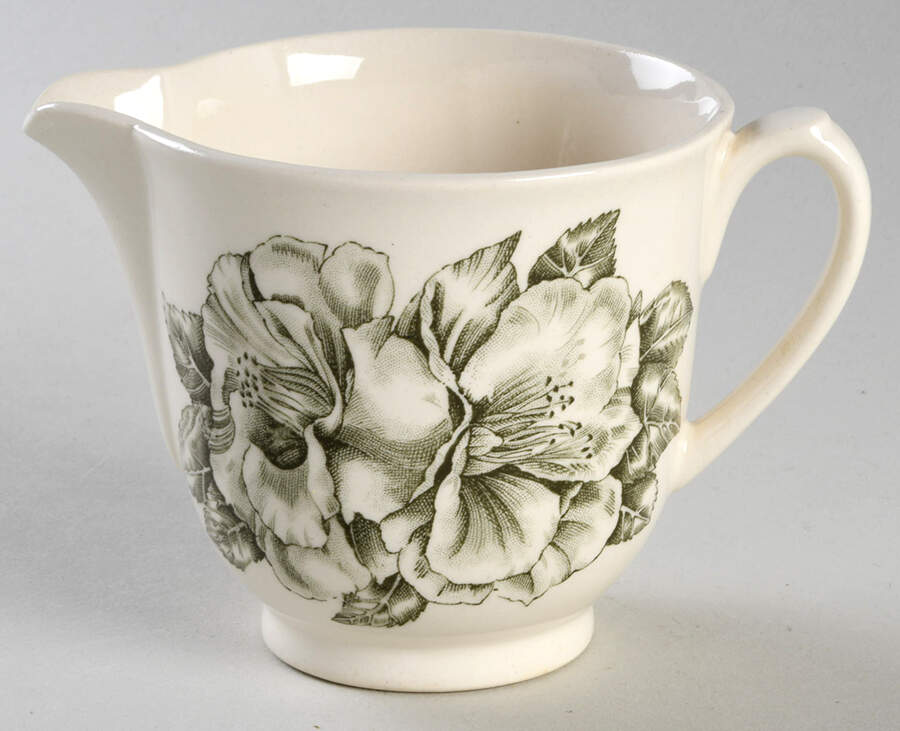 Camellia Green Creamer by Johnson Brothers-1