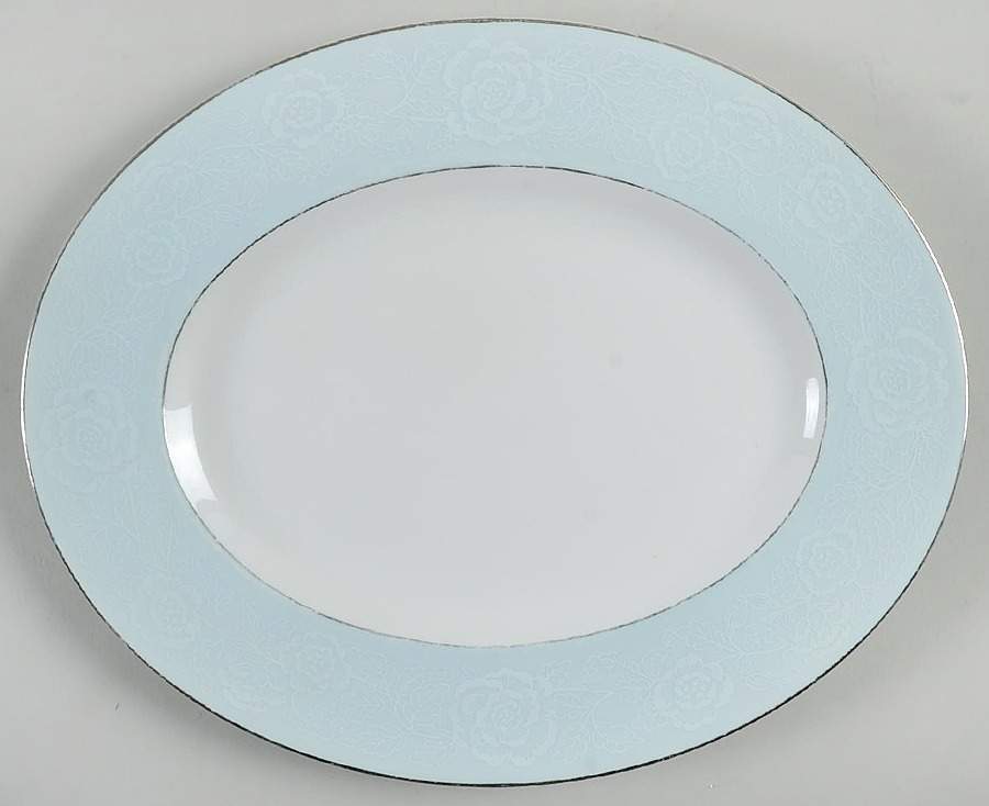 Candlelight 13" Oval Serving Platter by Johnson Brothers-1