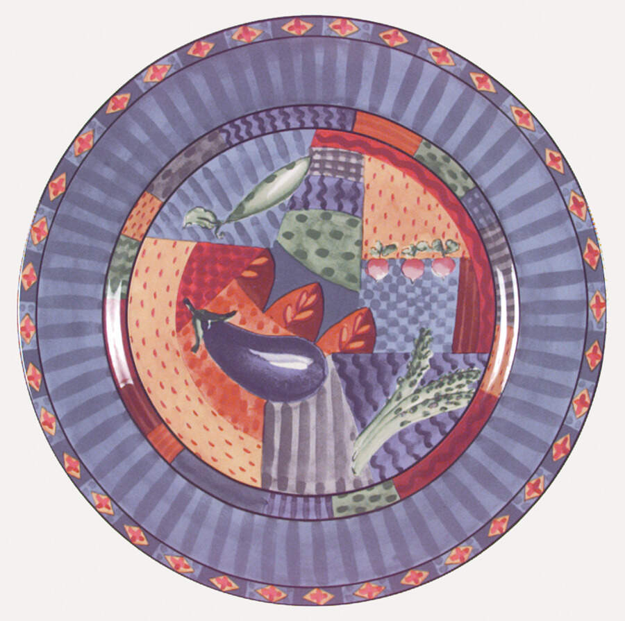 Caribbean 12" Chop Plate (Round Platter) by Johnson Brothers-1
