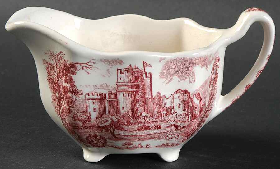 Castle Story Pink Mini Creamer by Johnson Brothers-1