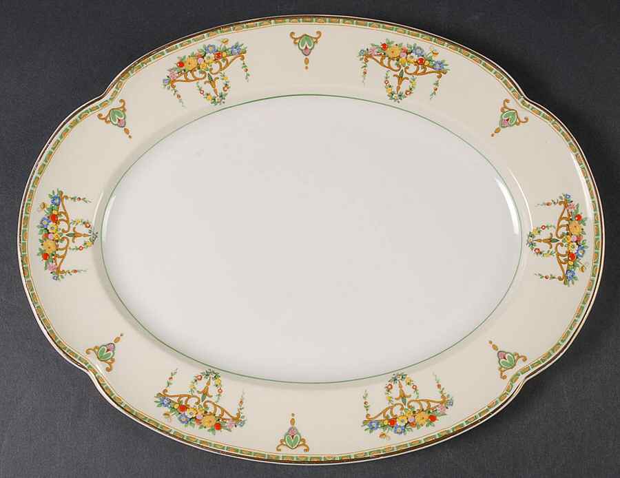 The Cavendish 12" Oval Serving Platter by Johnson Brothers-1