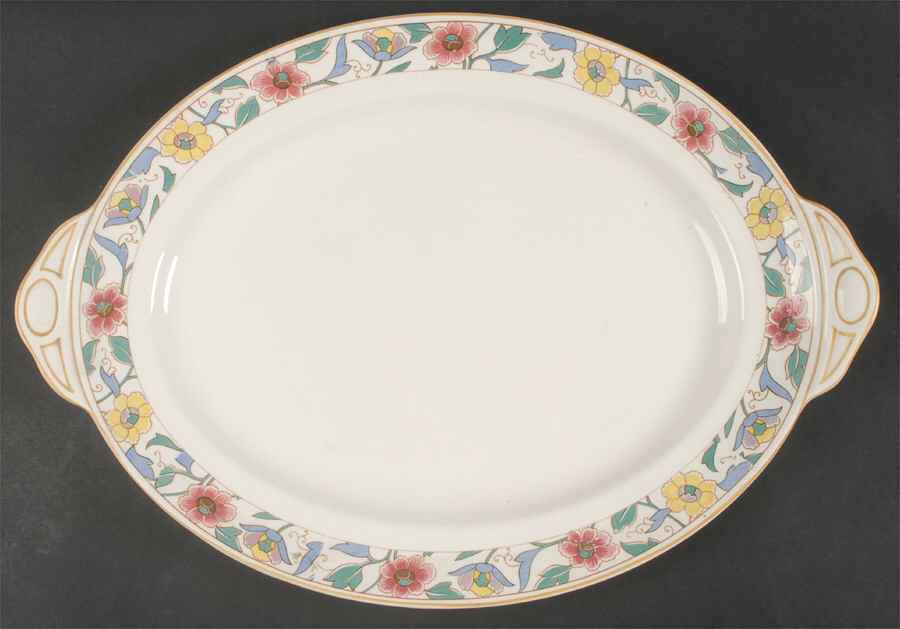 Chamonix 15" Oval Serving Platter by Johnson Brothers-1