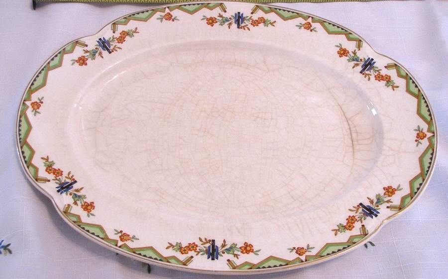 Charlton 14" Oval Serving Platter by Johnson Brothers-1