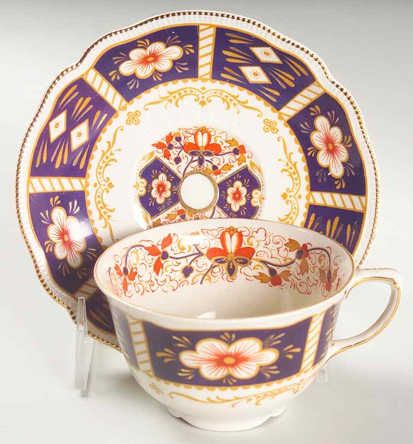 Chatsworth Flat Cup & Saucer Set by Johnson Brothers-1