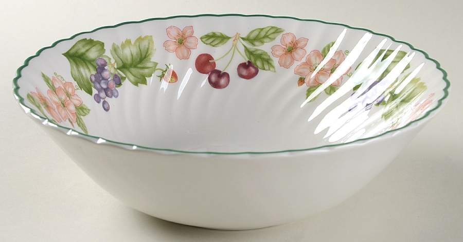 Cherry Blossom 10" Large Salad Serving Bowl by Johnson Brothers-1