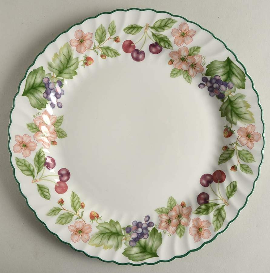 Cherry Blossom 12" Chop Plate (Round Platter) by Johnson Brothers-1