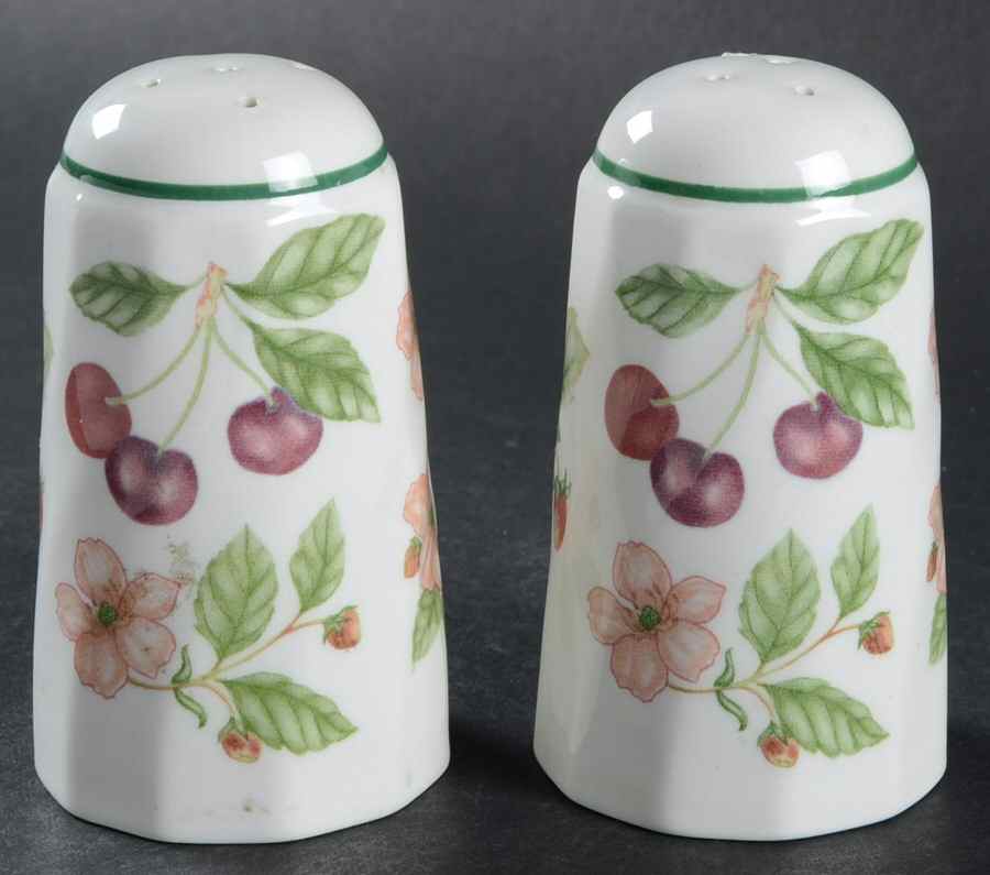 Cherry Blossom Salt & Pepper Set by Johnson Brothers-1