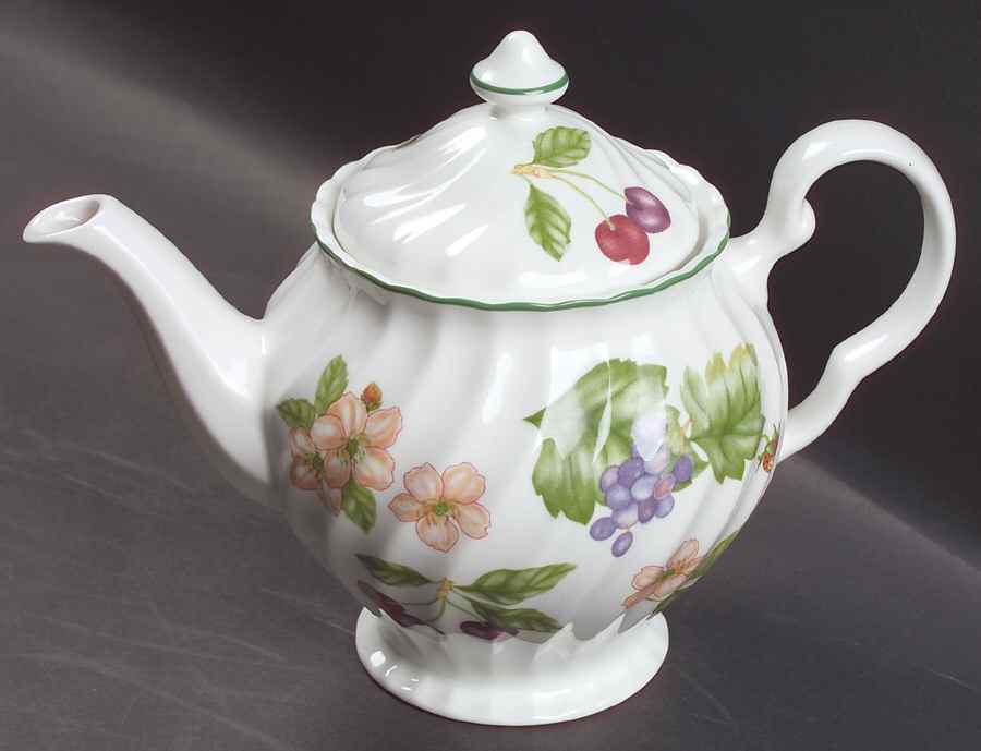 Cherry Blossom Teapot & Lid by Johnson Brothers-1