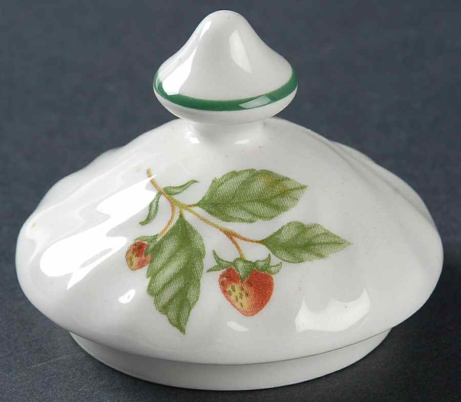 Cherry Blossom Lid for Sugar Bowl by Johnson Brothers-1