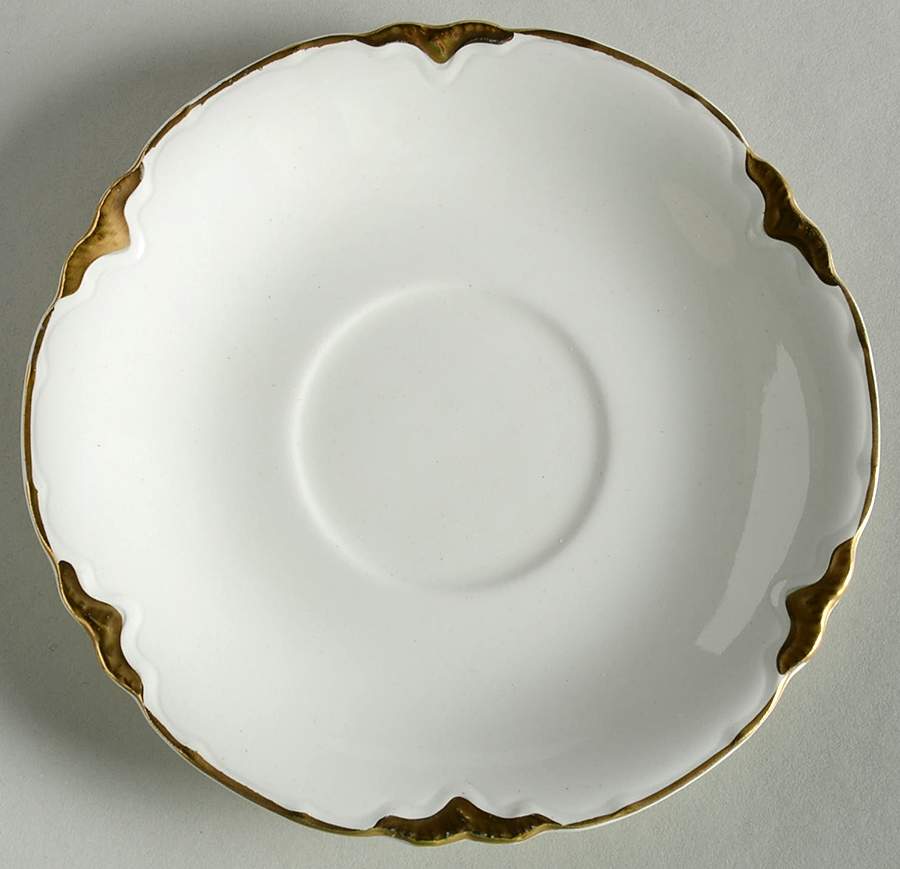 Chantilly Gold Saucer for Bouillon Cup by Johnson Brothers-1