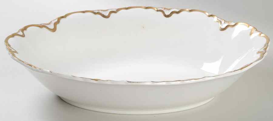 Chantilly Gold 10" Oval Vegetable Bowl by Johnson Brothers-1