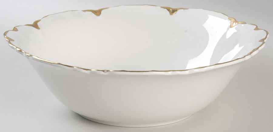 Chantilly Gold 9" Round Vegetable Bowl by Johnson Brothers-1