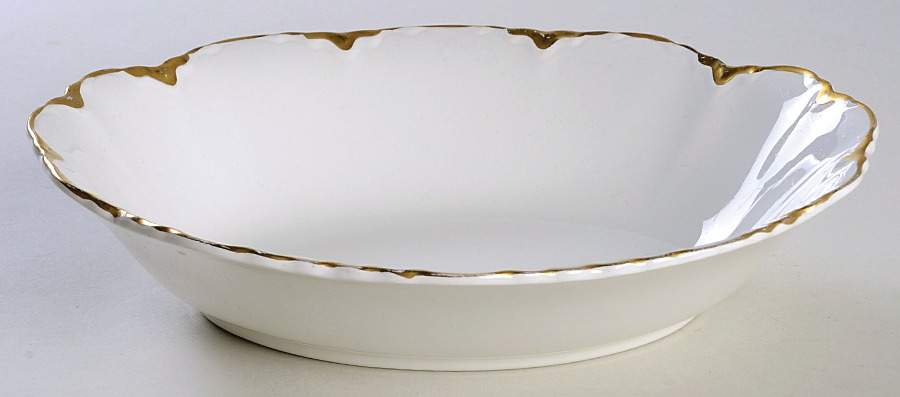 Chantilly Gold 9" Oval Vegetable Bowl by Johnson Brothers-1