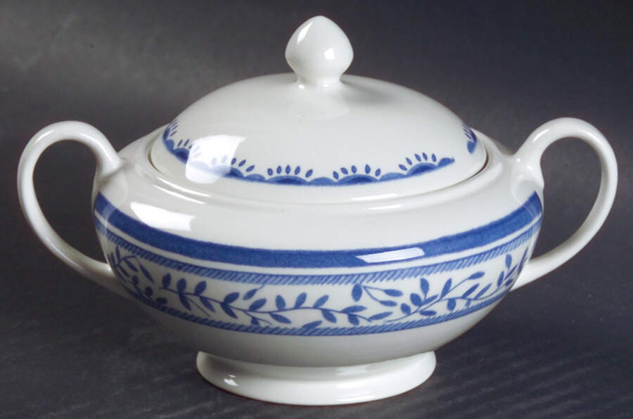 Chelsea Rose Mini Sugar Bowl & Lid by Johnson Brothers-1