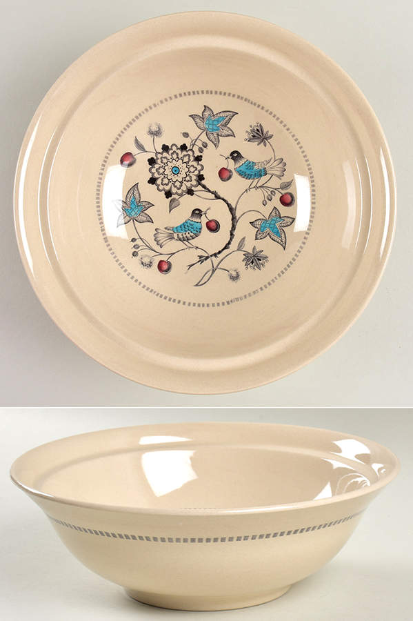 Cherry Thieves Lid for Round Vegetable by Johnson Brothers-1