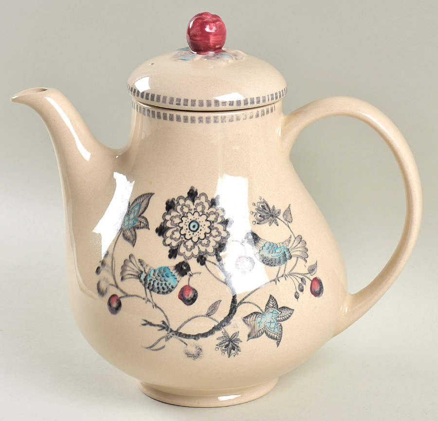 Cherry Thieves Coffee Pot & Lid by Johnson Brothers-1