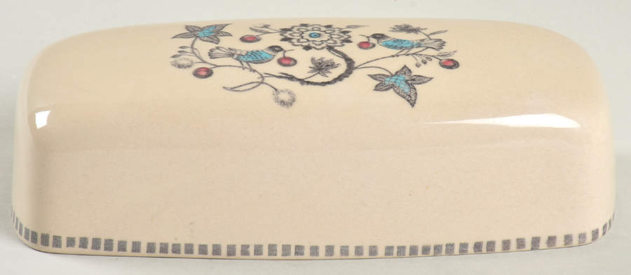 Cherry Thieves Lid for 1/4 Lb Butter by Johnson Brothers-1