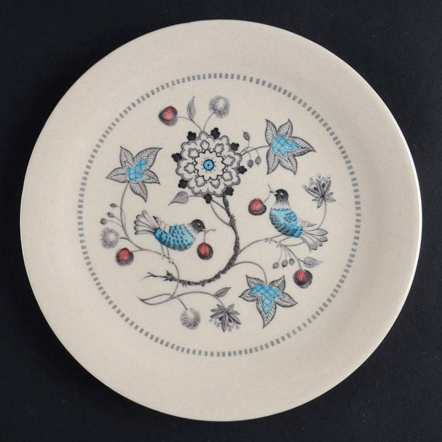 Cherry Thieves Bread & Butter Plate by Johnson Brothers-1