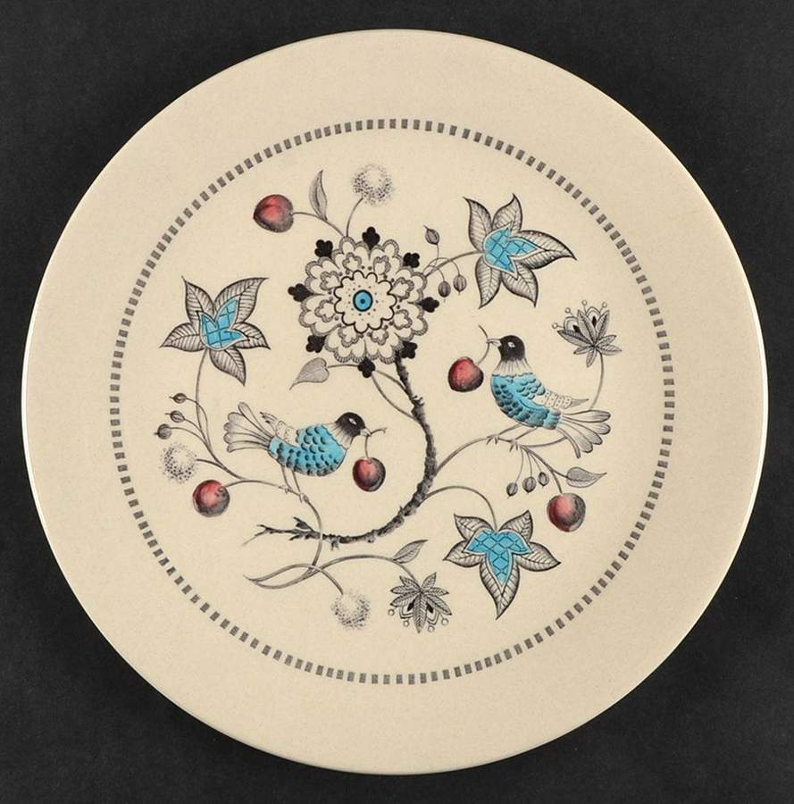Cherry Thieves Salad Plate by Johnson Brothers-1