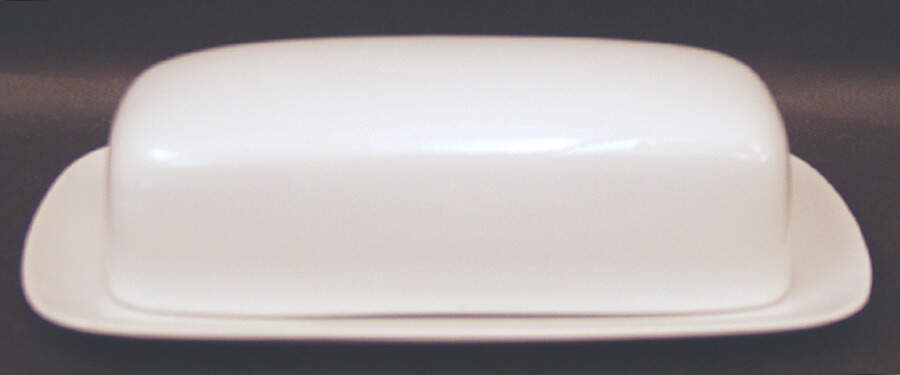Classic White 1/4 Lb Covered Butter by Johnson Brothers-1