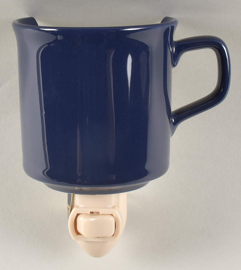 Country Cupboard Blue 1 5/8" + cup (H) Night Light/Cup HC by Johnson Brothers-1