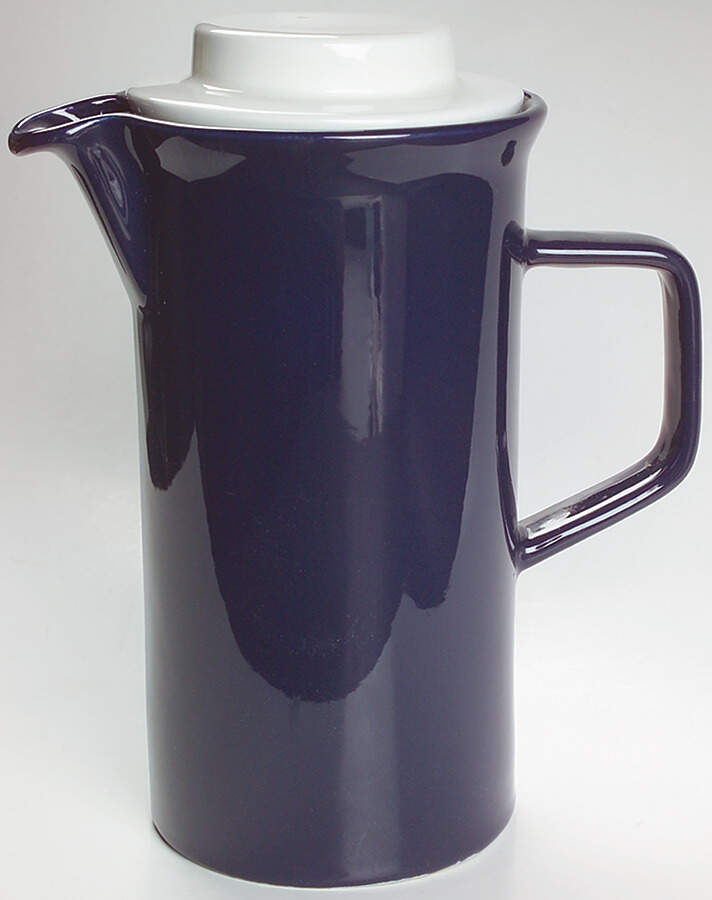 Country Cupboard Blue Coffee Pot & Lid by Johnson Brothers-1