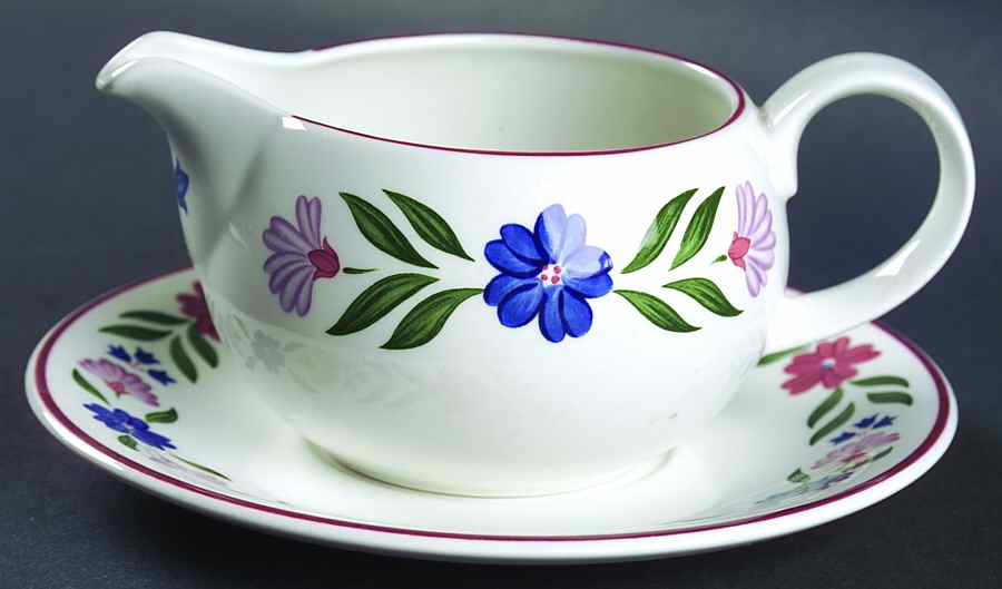 Country Craft Gravy Boat & Underplate by Johnson Brothers-1
