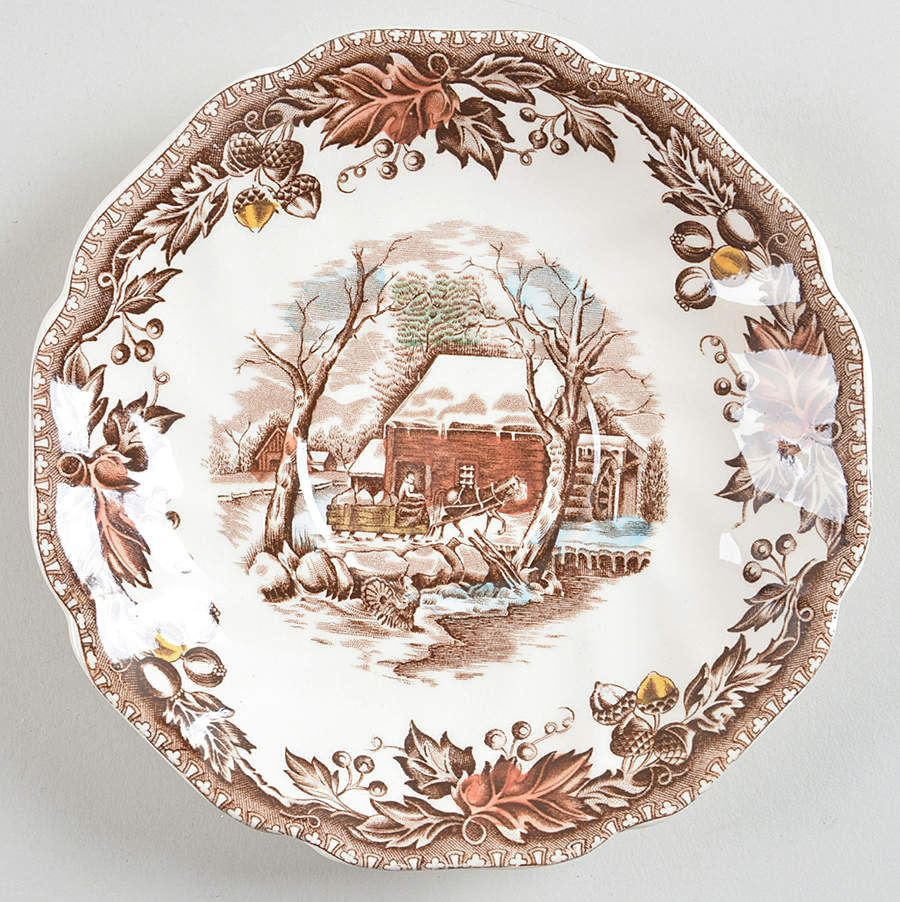 Country Life Saucer by Johnson Brothers-1