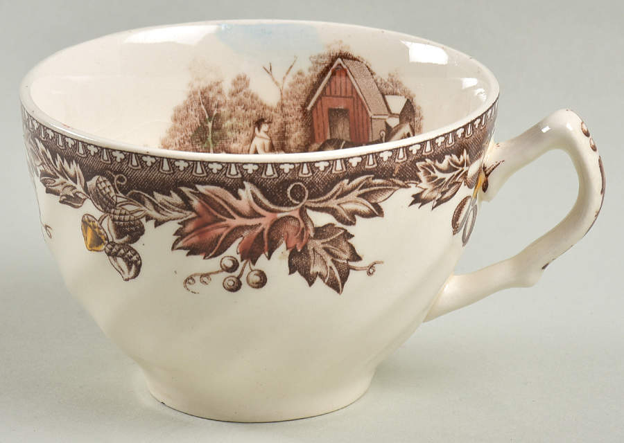 Country Life Flat Cup by Johnson Brothers-1