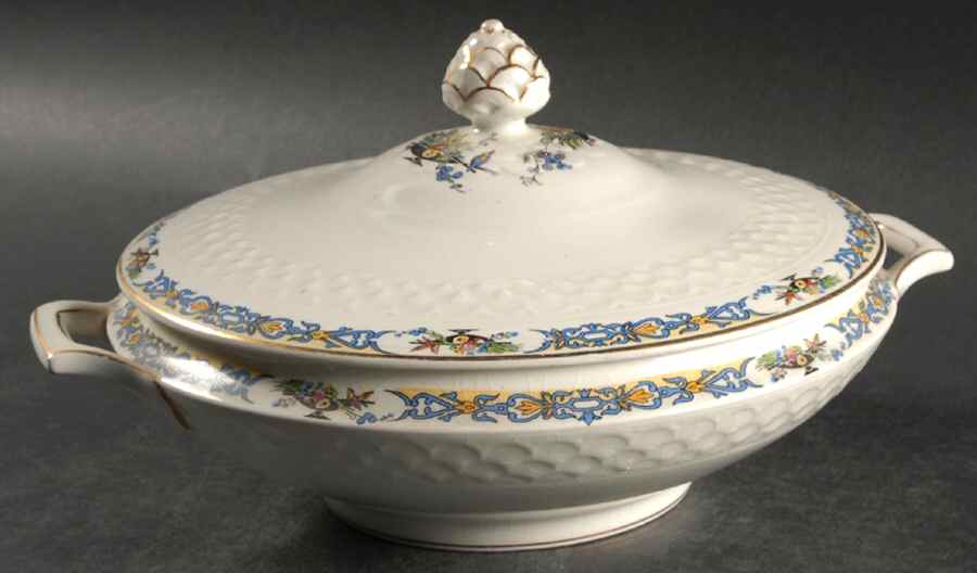 Constance Round Covered Vegetable by Johnson Brothers-1