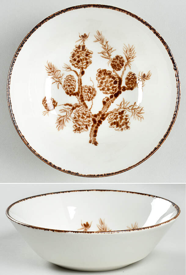 Conifer Coupe Cereal Bowl by Johnson Brothers-1