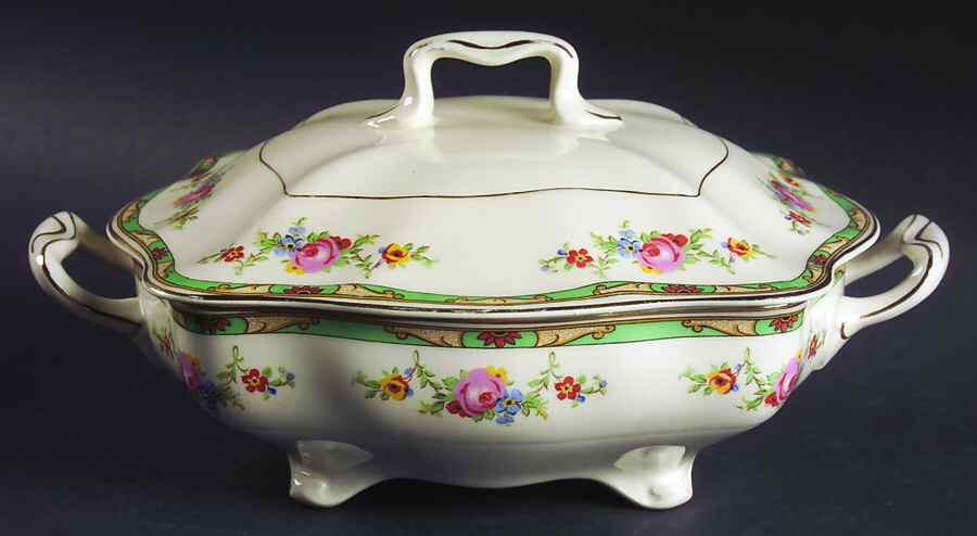 Connaught, The Rectangular Covered Vegetable by Johnson Brothers-1