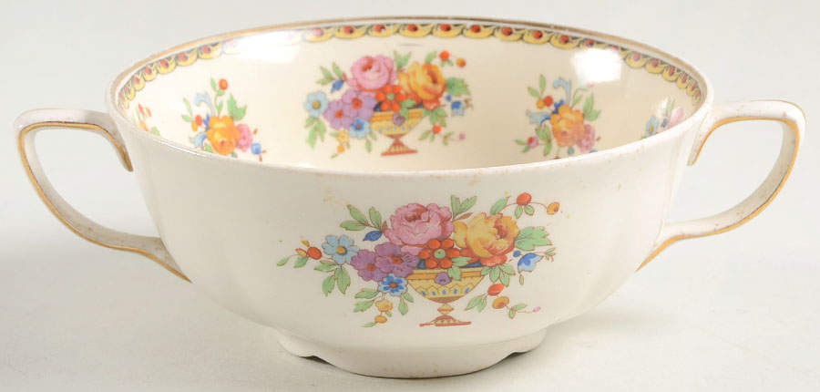 Coronado Flat Cream Soup Bowl by Johnson Brothers-1