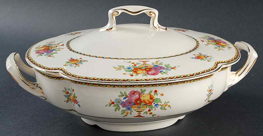 Coronado Oval Covered Vegetable by Johnson Brothers-1