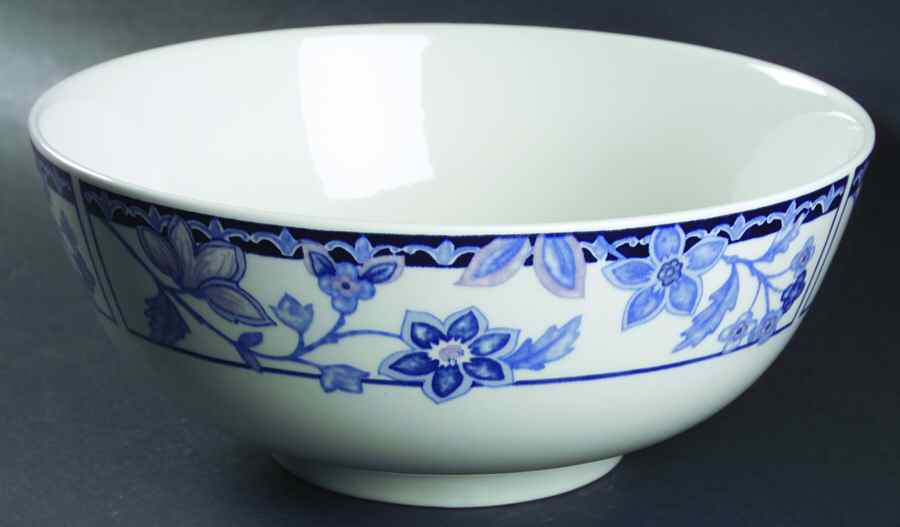 Cornflower 10" Large Salad Serving Bowl by Johnson Brothers-1