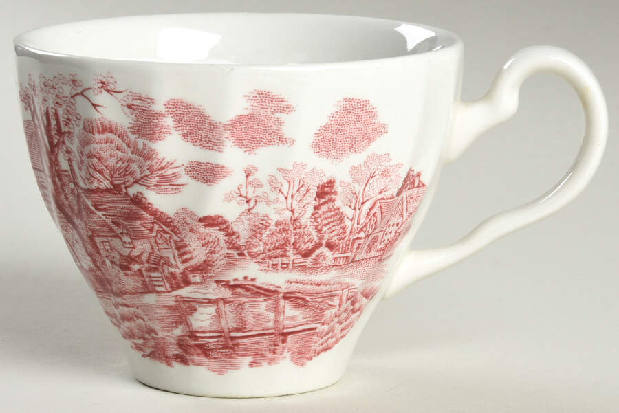 Cotswold Pink Flat Cup by Johnson Brothers-1