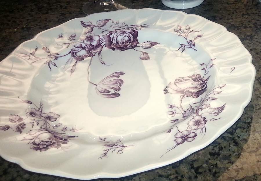 Day In June Lavender Dinner Plate by Johnson Brothers-1