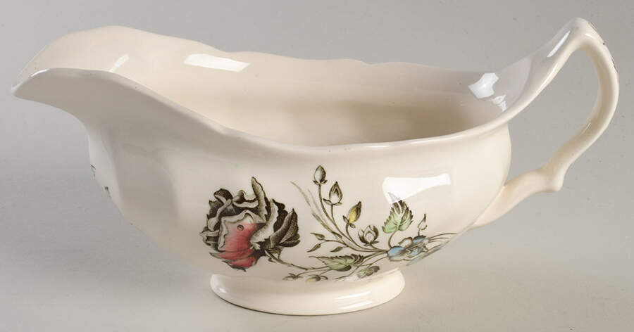 Day In June Multicolor Gravy Boat by Johnson Brothers-1