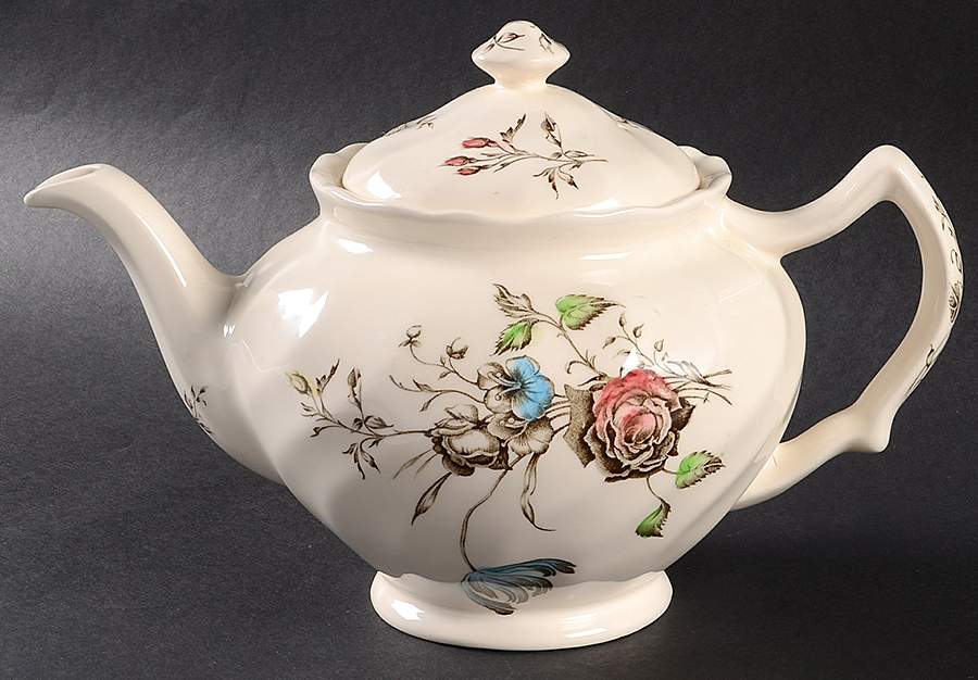 Day In June Multicolor Teapot & Lid by Johnson Brothers-1
