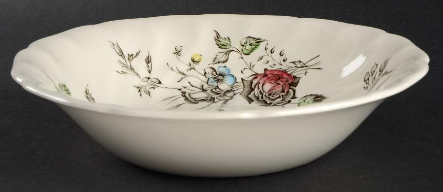 Day In June Multicolor Coupe Soup Bowl by Johnson Brothers-1