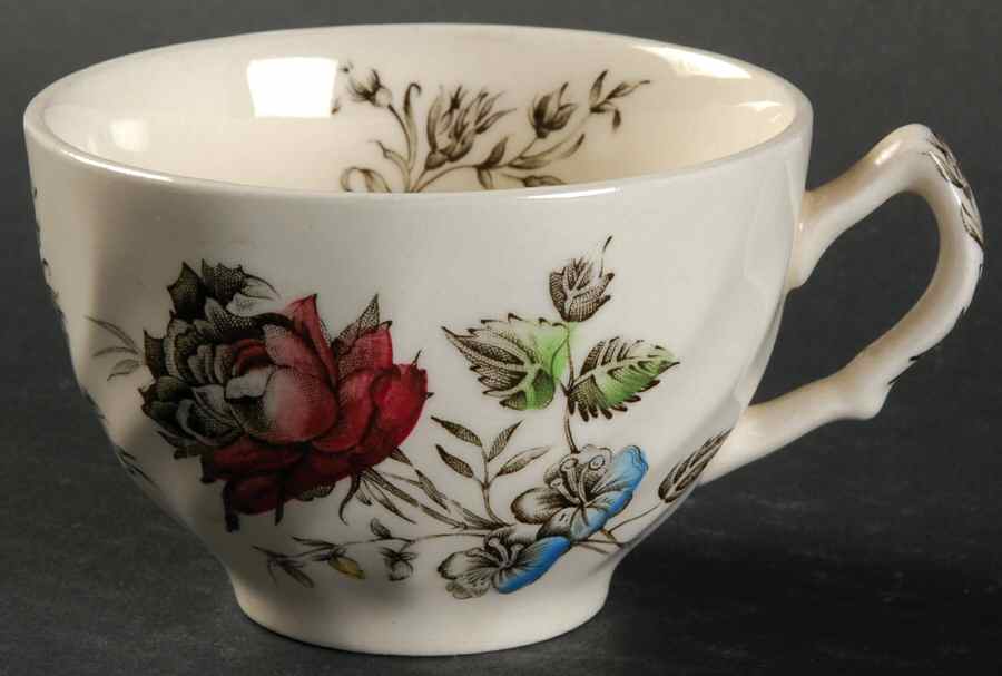 Day In June Multicolor Flat Cup by Johnson Brothers-1