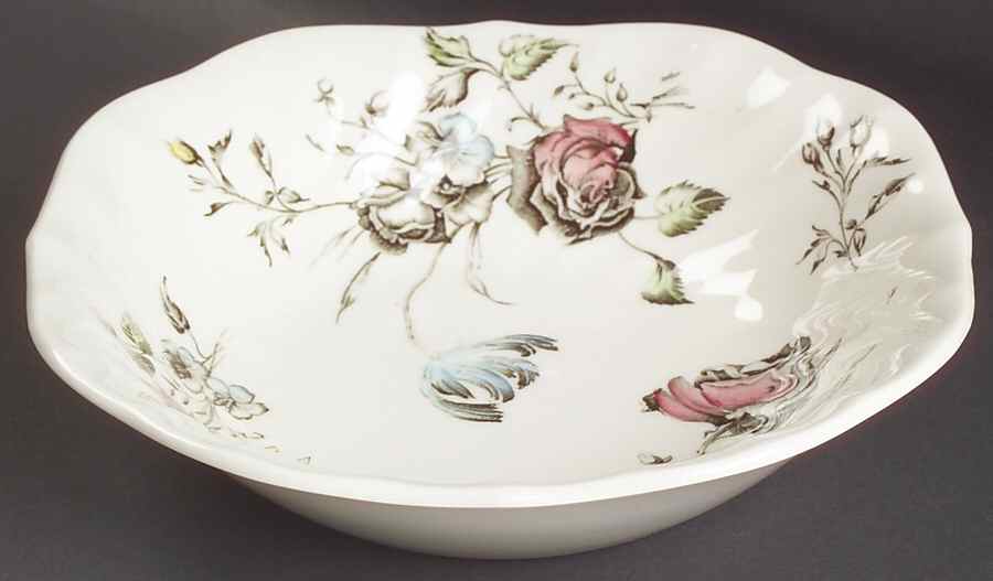 Day In June Multicolor Square Soup Bowl by Johnson Brothers-1