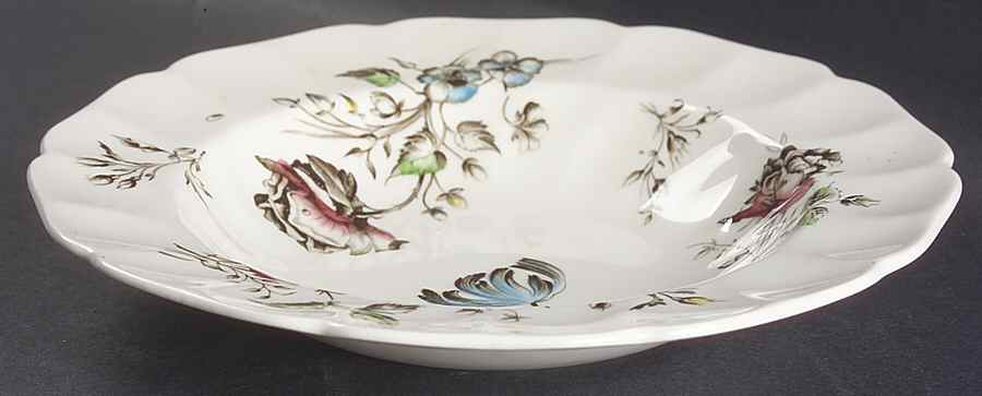 Day In June Multicolor Rim Soup Bowl by Johnson Brothers-1